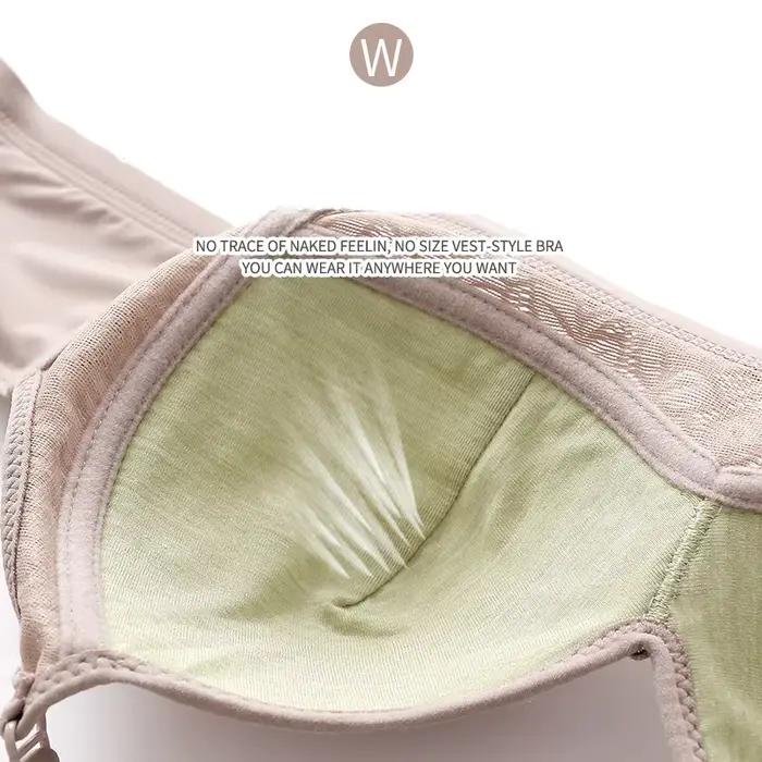 Soutien-gorge de grande taille pour femmes, fin, sans anneau en acier, confortable, respirant, sous-vêtements ajustables, push up sexy, lingerie, bonnet BC