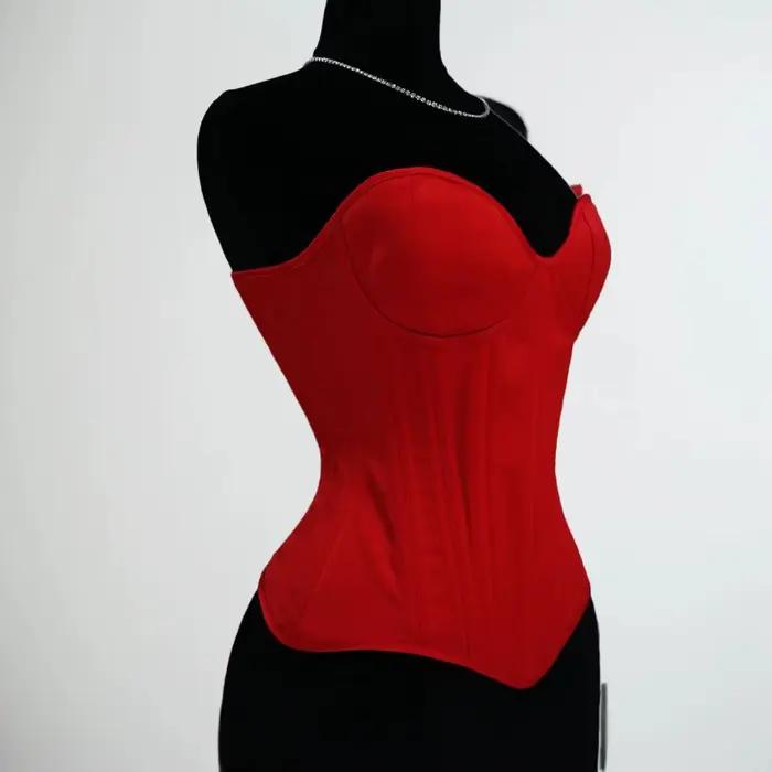 Korzátový bustier s košíčkami pre ženy