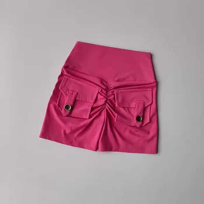 Shorts de Yoga et Fitness pour Femme en Nylon Élégants et Polyvalents Occasions Spéciales Activités Physiques