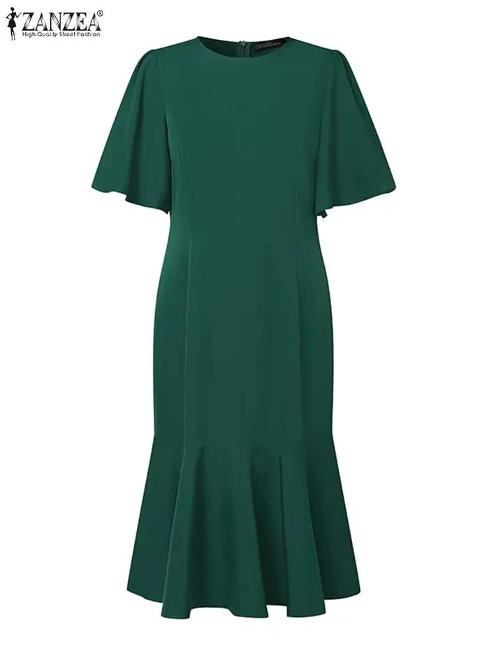 ZANZEA – Elegantné morské panny šaty pre ženy