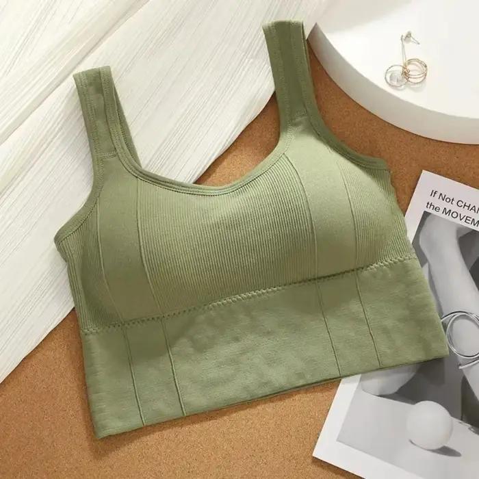 Športová podprsenka s proti-potnou funkciou pre fitness oblečenie. Bezšvová jógová