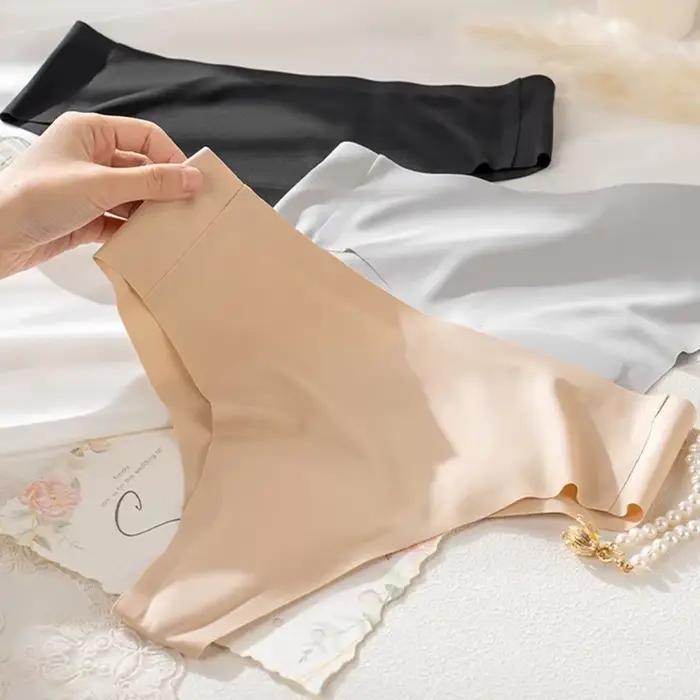 3 pièces éviter les culottes à bout de chameau culotte tanga sans couture couverture anti-cernes à bout de chameau sous-vêtements de prévention de camouflage slips anti-camel