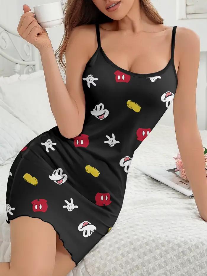 Dámska nočná košeľa s motívom Disney Mickey