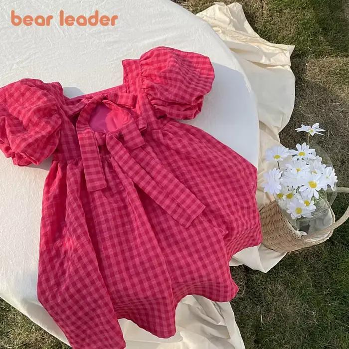 Bear Leader – kockované šaty po kolená