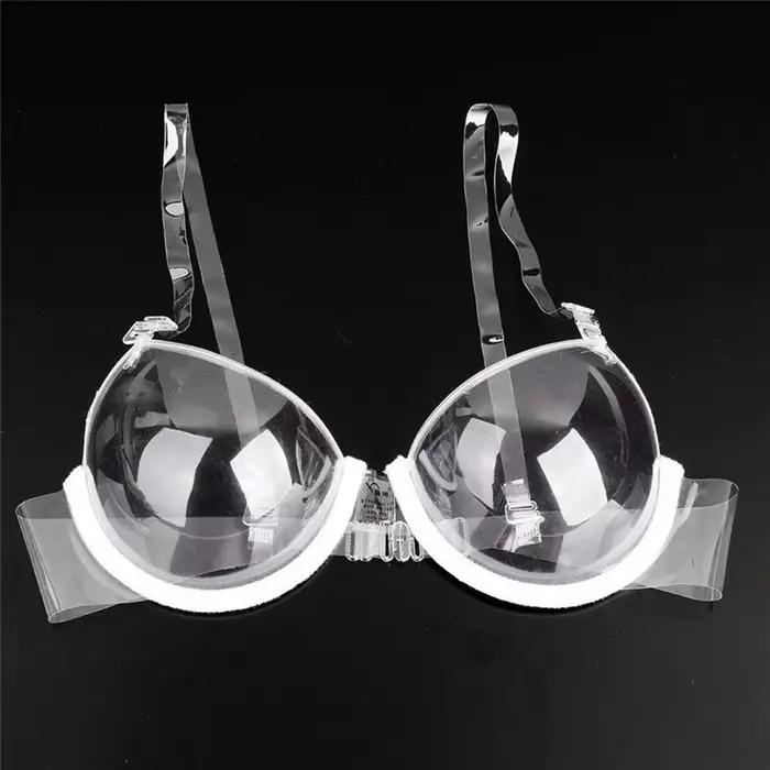 Soutien-gorge push-up transparent pour femme, soutien-gorge invisible, armatures transparentes, sangle, mode, nouveau