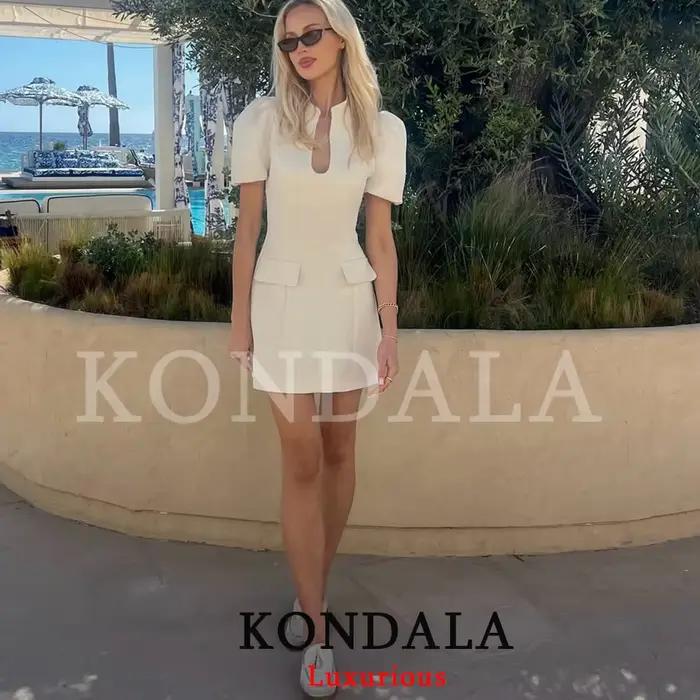 KONDALA Dámske krátke šaty