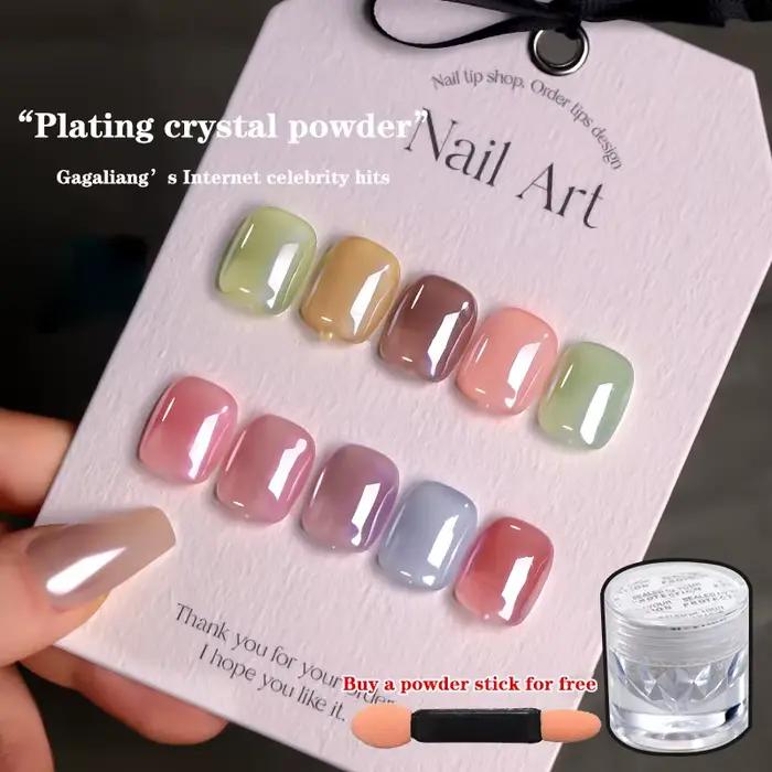 Aurora Pearl White N64.Trblietavý prach