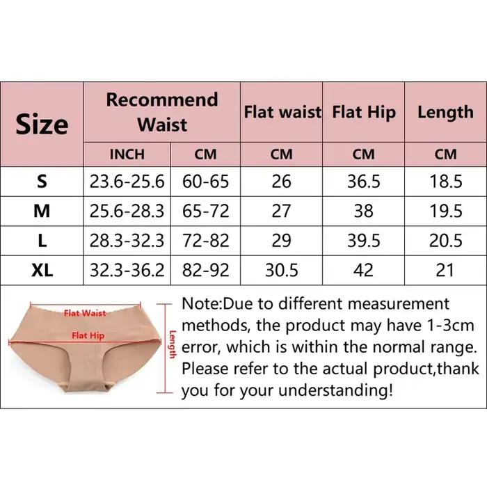 Culotte rembourrée rehausse-fesses pour femme, effet push-up, faux fessier, gaine sculptante