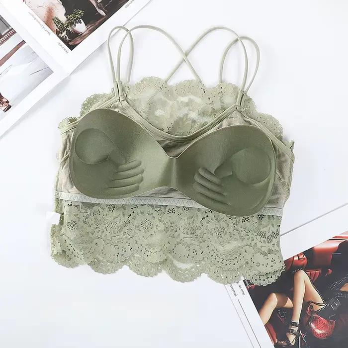 M-XL Sexy veľká podprsenka s čipkou