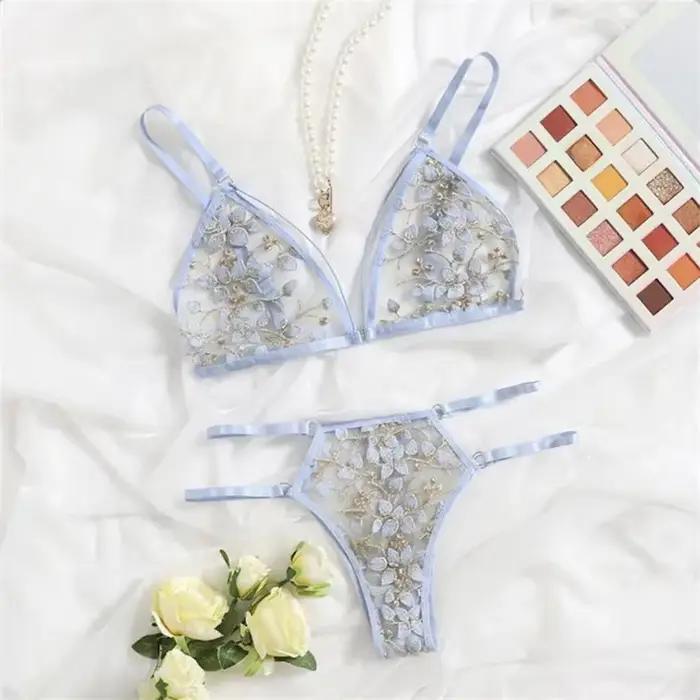 Dámska čipkovaná podprsenka set bezšvové nahé chrbát tielko Sexy Bralette Lingerie ultra-tenká