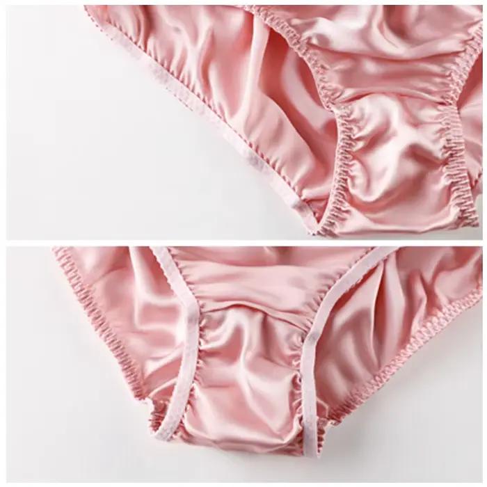 Mulberry-Culotte en dentelle pour femme, taille moyenne, sous-vêtement solide, respirant, sans couture, lingerie, 3XL, nouvelle collection