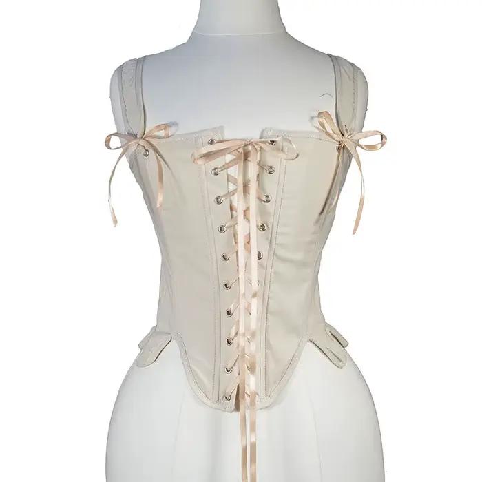 Corset Lolita élégant pour soirée, haut Bustier rétro, Lingerie Sexy, Bandage amincissant, sous le buste, vêtements de rue