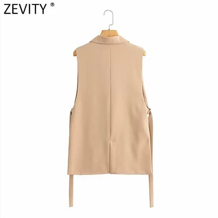 Zevity-Dámska vesta s bočným rozparkom