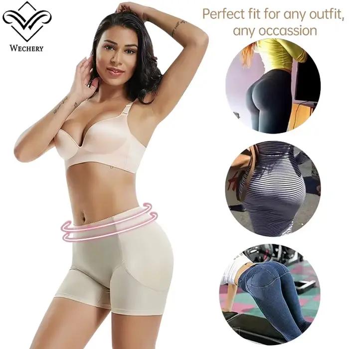Sexy faux asses corps Shapers femmes sous-vêtements bout à bout grande taille rembourré culotte fesses rehausseur hanche coussinets Shapewear