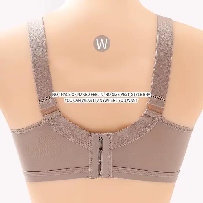Soutien-gorge de grande taille pour femmes, fin, sans anneau en acier, confortable, respirant, sous-vêtements ajustables, push up sexy, lingerie, bonnet BC