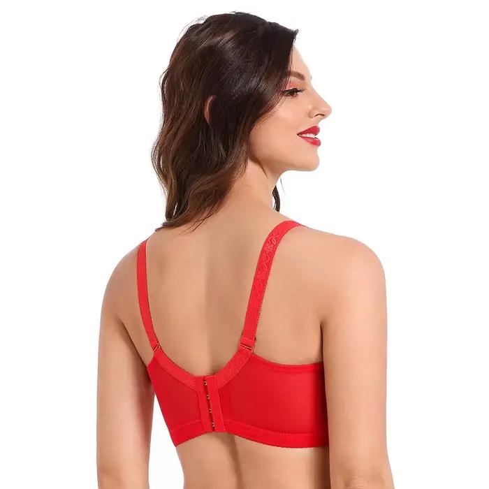 Podprsenka pre ženy väčšia veľkosť Super Push Up Bralette čipka intímna Lingerie Sexy spodná bielizeň s kosticami E teplá