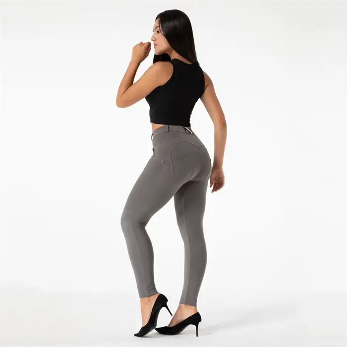 Shascullfites Melody - Stredne vysoké push-up nohavičky pre ženy