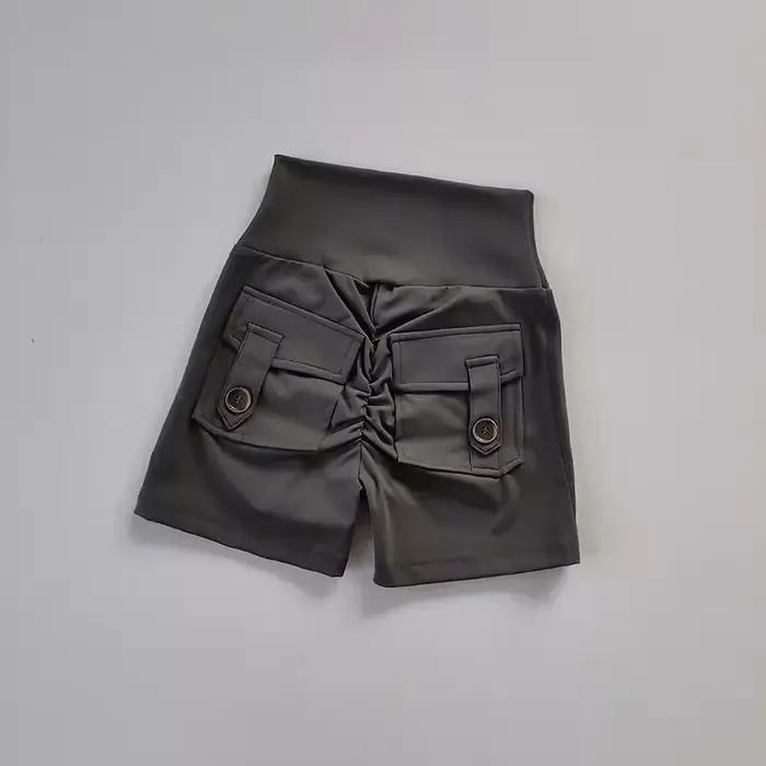 Shorts de Yoga et Fitness pour Femme en Nylon Élégants et Polyvalents Occasions Spéciales Activités Physiques