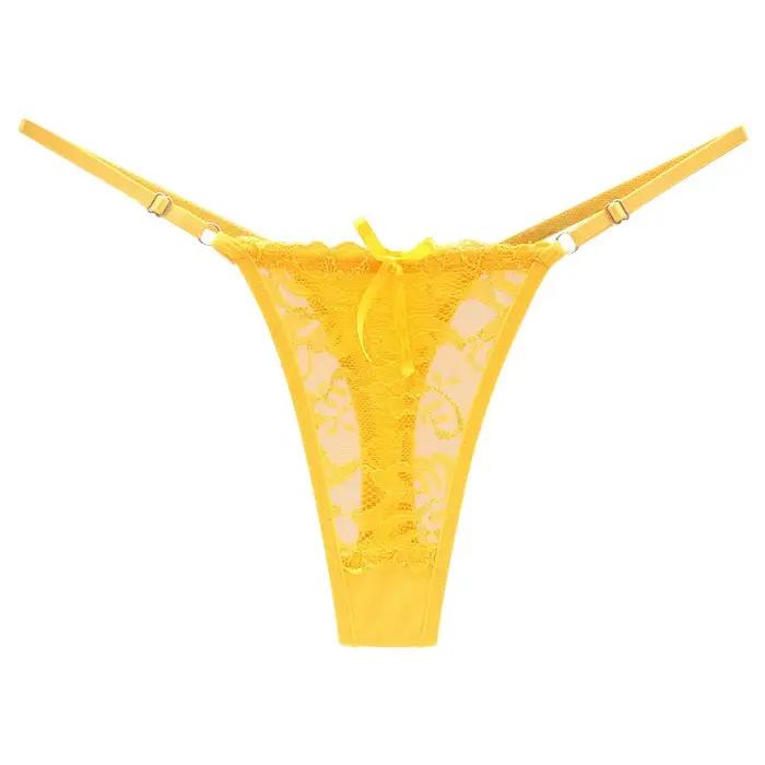 Čipkované sexy tangá pre ženy
