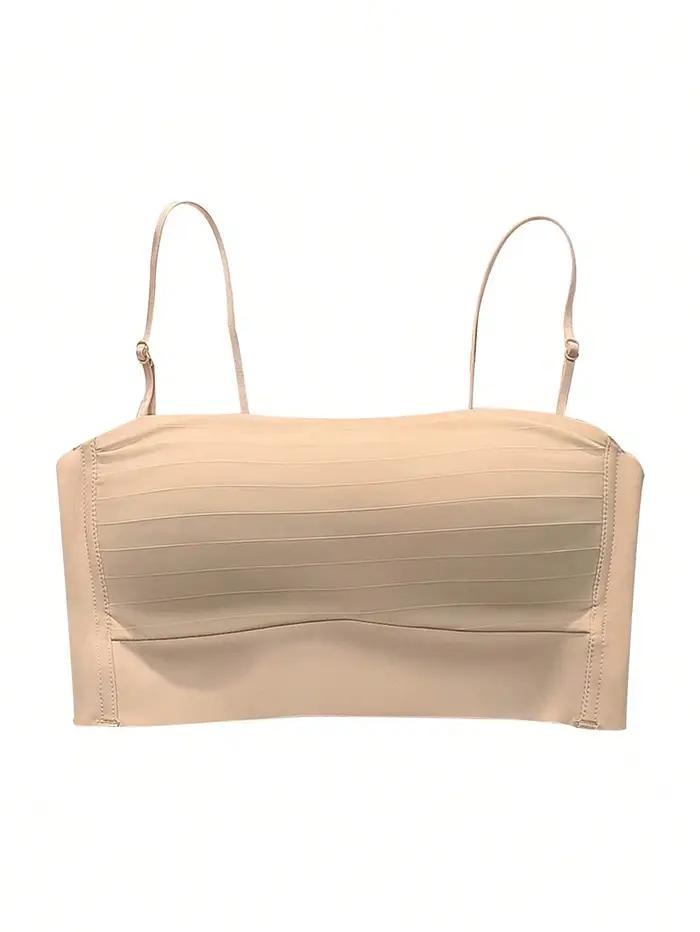 Soutien-gorge en peau noire pour femmes, 3 pièces, soutien-gorge fin, dos nu, sous-vêtements pour femmes