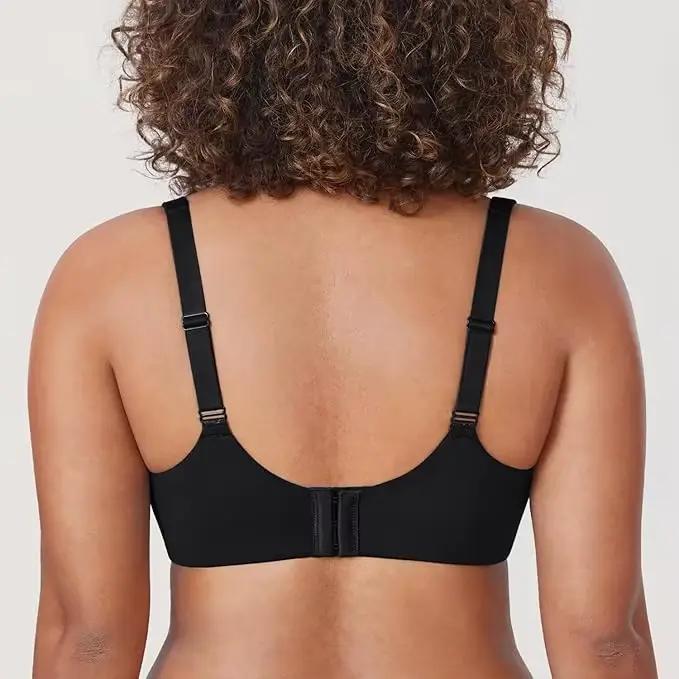 Soutien-gorge polyester minimiseur pour femmes sans couture grandes tailles quotidiennes élégants confortables