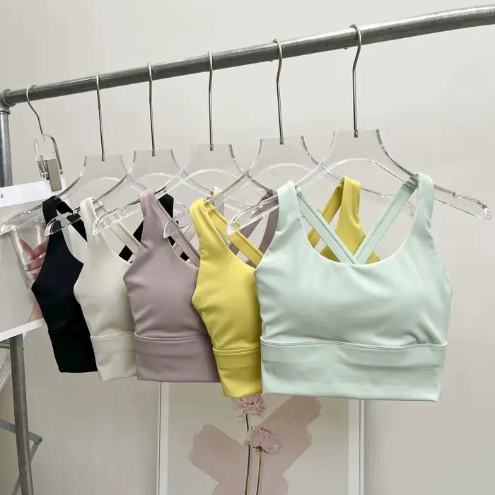 Soutien-gorge de sport respirant pour femmes, résistant aux chocs, haute intensité, bonnet tout-en-un, course à pied, Yoga, beauté du dos