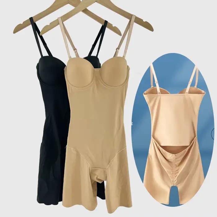 Tvarovacie body pre ženy so vstavanou podprsenkou