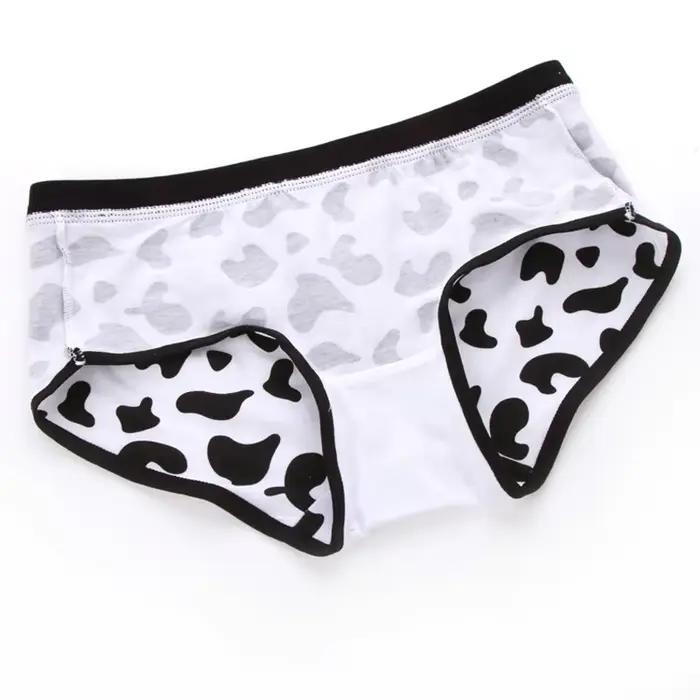 Drôle rose mignon dessin animé slips filles culottes Premium coton sous-vêtement drôle Sexy imprimé sous-vêtements en coton pour les femmes femmes