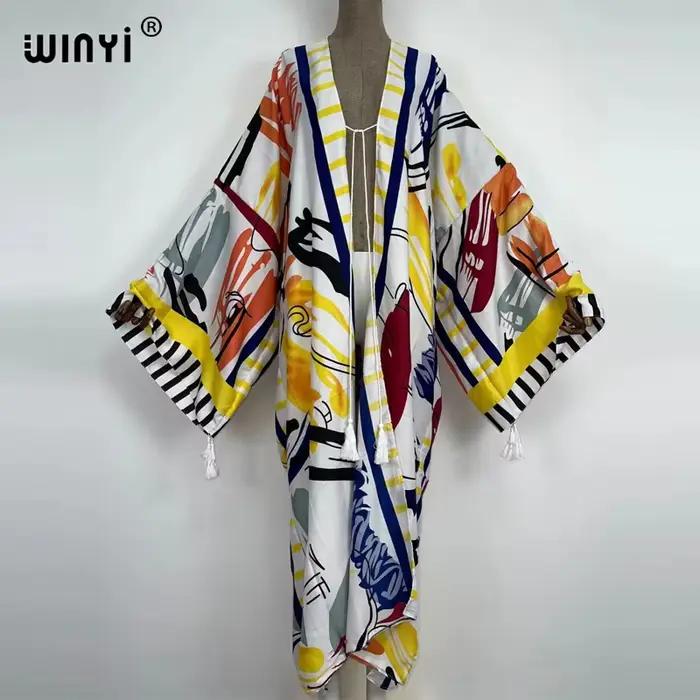 WINYI – Dlhý a voľný kardigán pre ženy