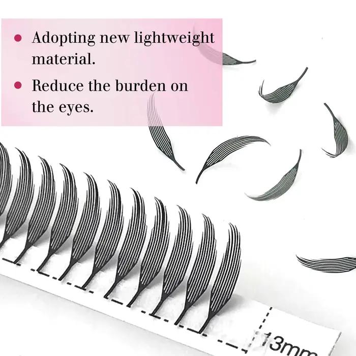Nové spire lashes tower fan vopred pripravené hroty mihalníc jednotlivé/zmiešané 8-15mm pre anime mihalnice make-up