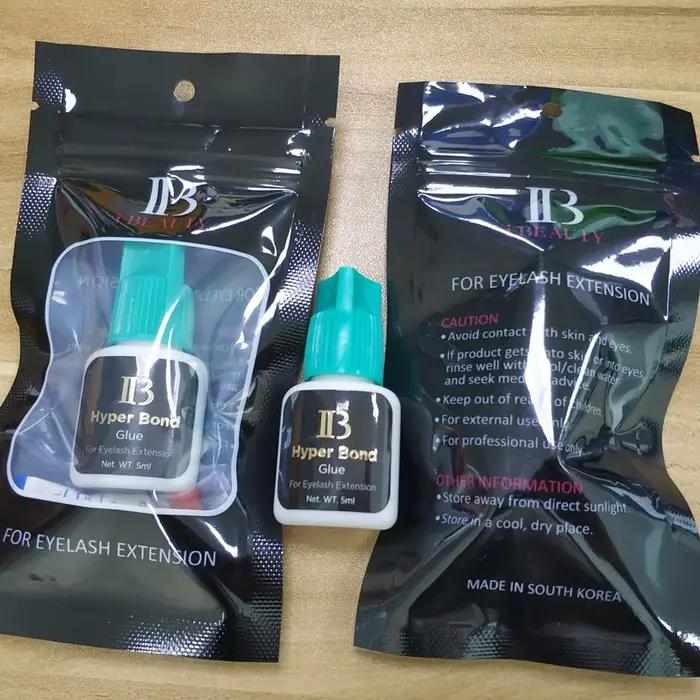 Originálne 5 fliaš Kórea IB Ibeauty Hyper Bond 0.5s rýchloschnúce lepidlo na predlžovanie rias