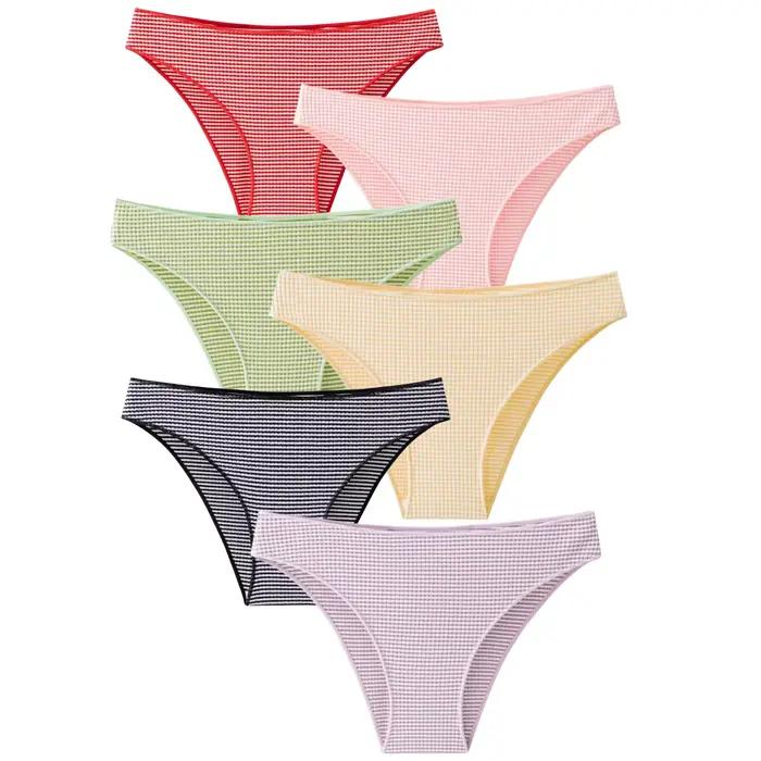 Hiver chaud femmes culottes sous-vêtements sans couture femmes slips demi couverture dos respirant taille basse culotte femme Sexy Lingerie
