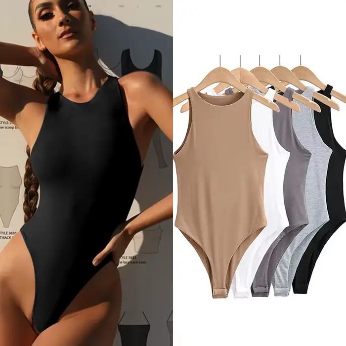 Sexy body bez rukávov pre ženy