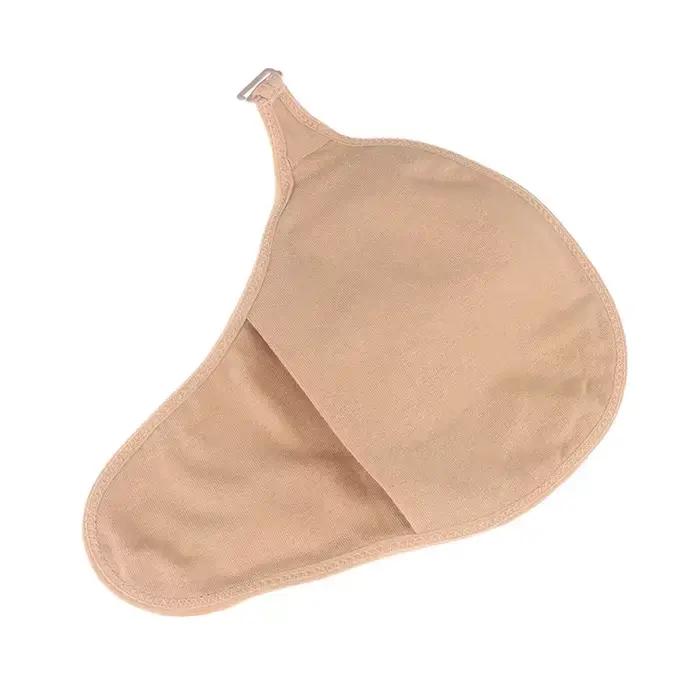 Poche de Protection mammaire en Silicone pour mastectomie, crochet en spirale, sac de Protection mammaire pour prothèse Portable, taille S/M/L/XL