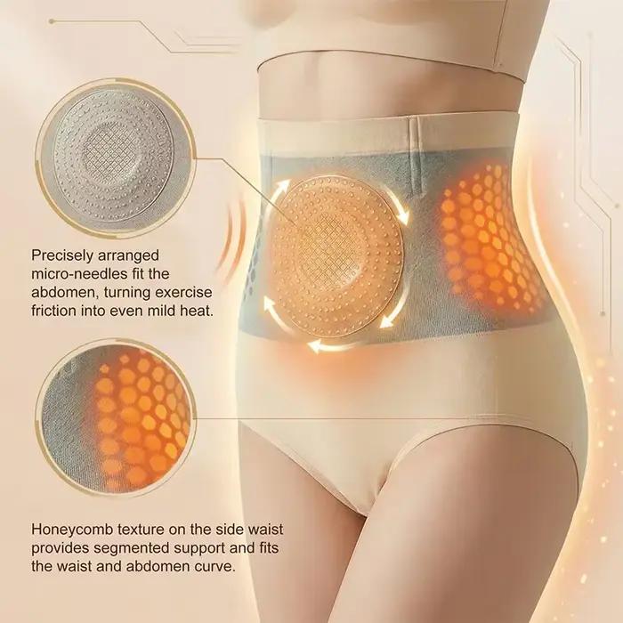 Culottes gainantes taille haute pour femmes, effet ventre plat, rehaussement des fesses, sans couture, respirantes en nid d'abeille, nouvelle collection 4-en-1