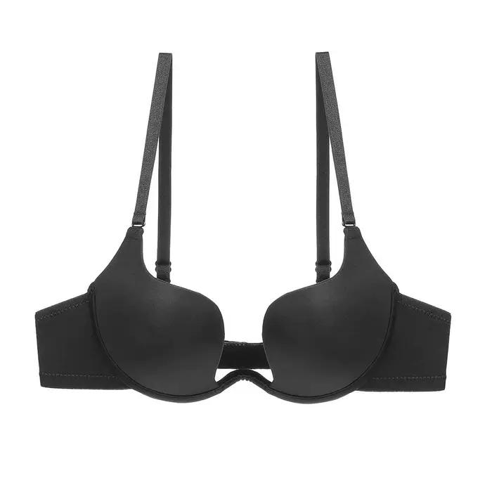 Soutien-gorge d'espacement en forme de U pour femmes, sous-vêtements fins et respirants, Push Up, dos nu, confortable, élégant, sans couture, Lingerie Bralette