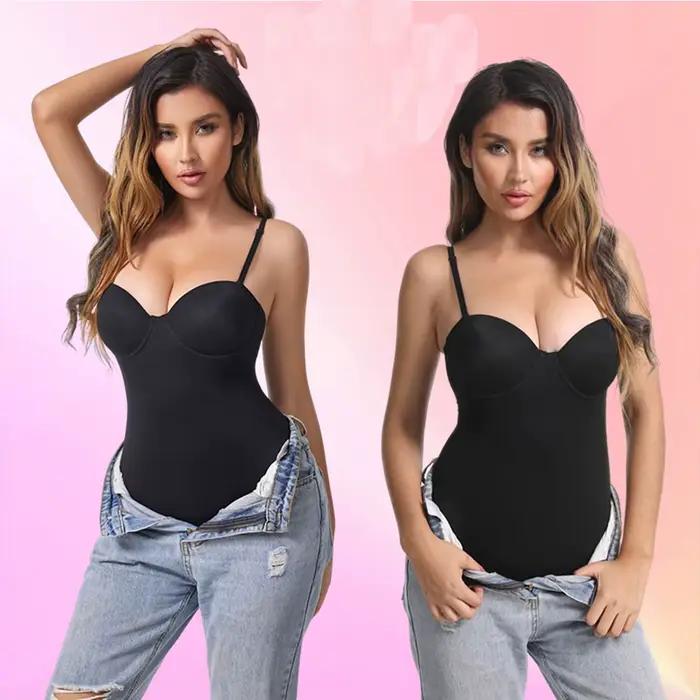 Tvarovacie body pre ženy so vstavanou podprsenkou
