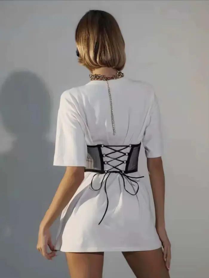 HERSHINE – ceinture de taille façonnante Sexy pour femmes, 1 pièce, ceinture large séduisante améliorant le buste, accessoire de robe, printemps, été