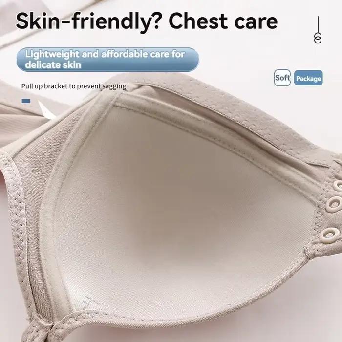 Soutien-gorge sexy push up pour femmes grande taille fermeture avant confortable et élégant sous-vêtement pour maman occasion spéciale