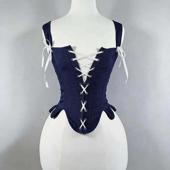 Dámsky fantazijný korzet bustier so šnurovaním