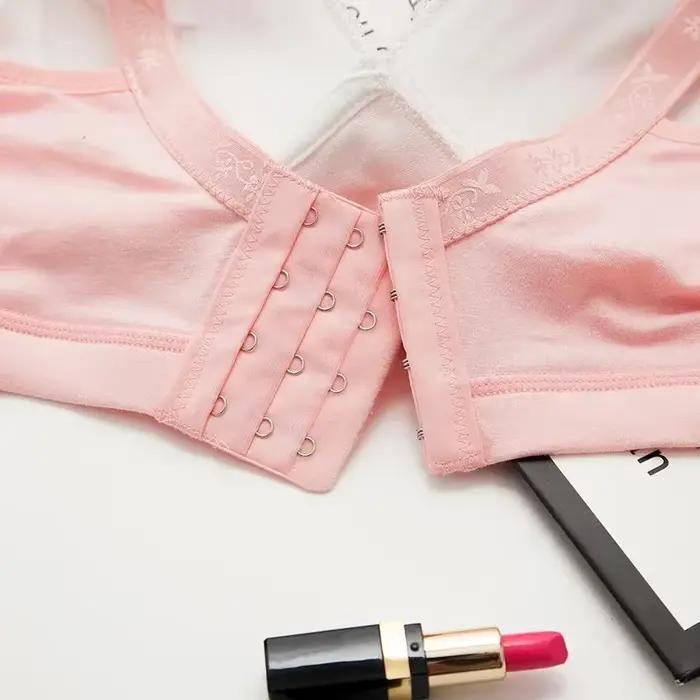 Soutien-gorge d'allaitement en coton respirant pour femme, soutiens-gorge d'allaitement, soutien-gorge sans fil, grande taille, facile à nourrir, ALTERTER, été