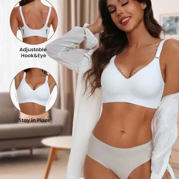Bezšvová podprsenka pre ženy bez drôtikov nastaviteľná Push up spodná bielizeň Podprsenky pre