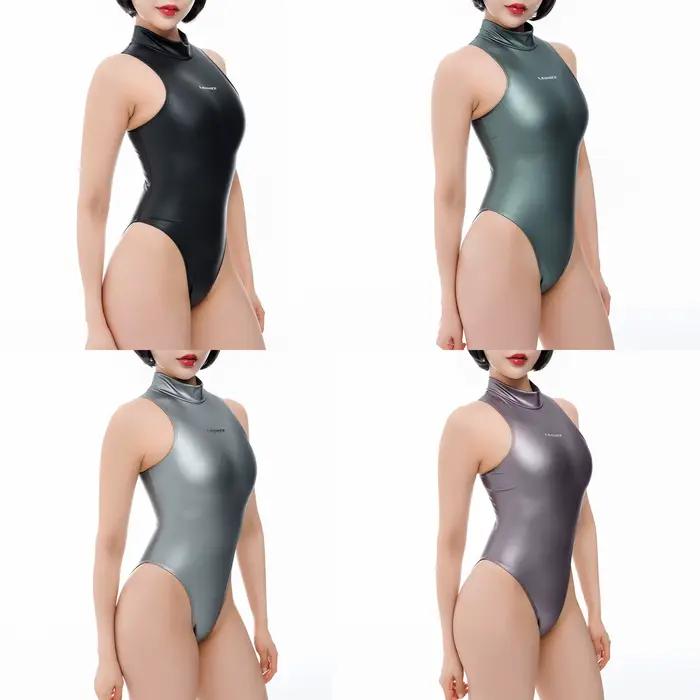 Maillot de bain une pièce pour femme design monochrome élégant pour nager occasions spéciales