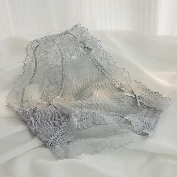 L-XL culotte de sous-vêtements pour femmes Sexy dentelle Ptalk esr filles évider confort slips taille basse sans couture caleçon Lingerie féminine