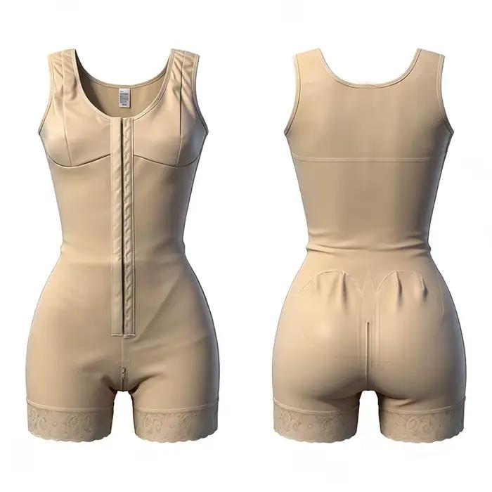 Strihujúci body pre ženy s vysokou kompresiou a podpornými košíkmi na prsia