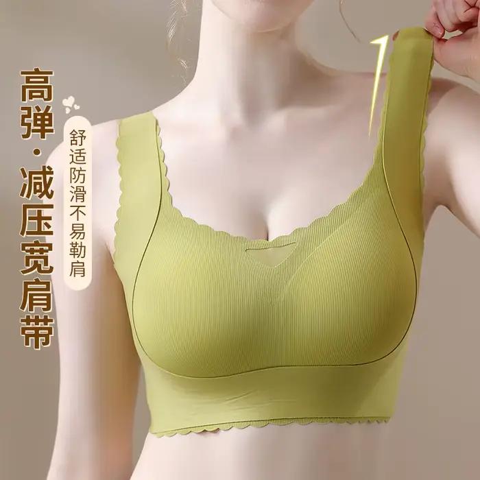 Only A Bra Grande Taille S-XXXXL BCD Confortable Bralette Push Up Femmes Vêtements De Nuit Mince Latex Réglable Lingerie Sans Couture Soutien-Gorge