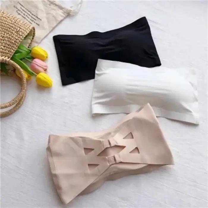 Haut sans couture, soutien-gorge Invisible pour femmes, sous-vêtements sans bretelles, soutien-gorge rayé, soutien-gorge ajusté et respirant, flambant neuf