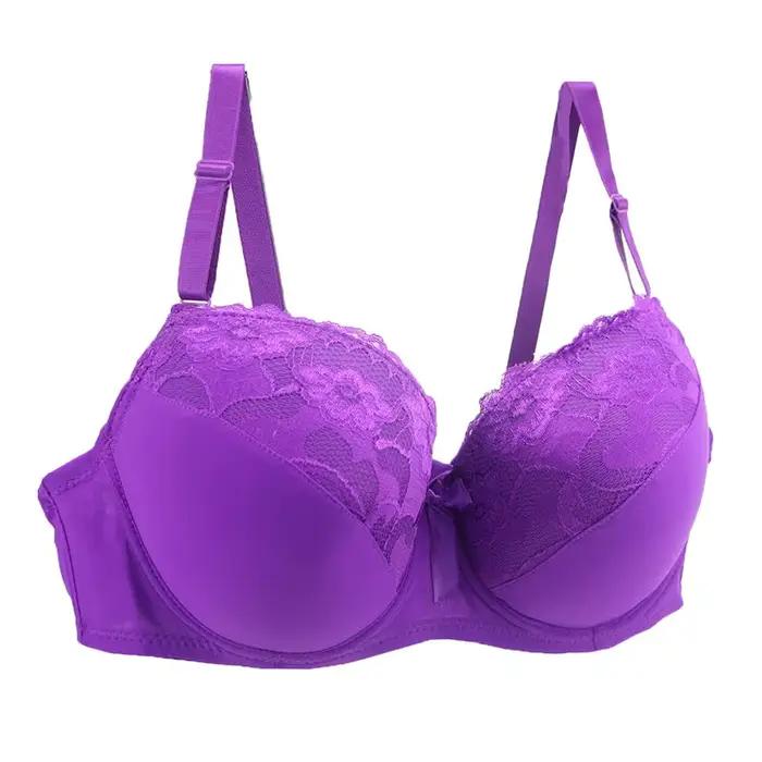 BCDE košíčky podprsenka Sexy čipka Masáž dámy Push Up kvety žena lingerie s kosticami ženy spodná bielizeň