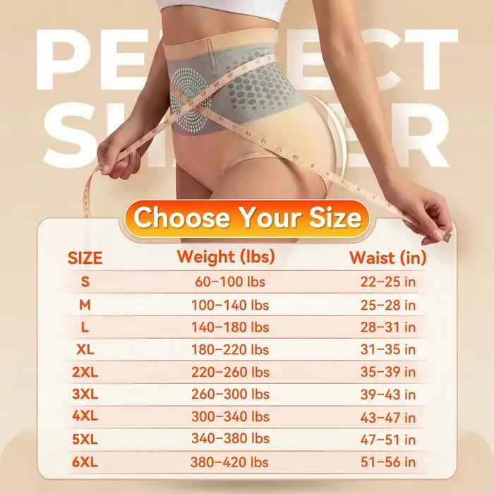 Culottes gainantes taille haute sans couture pour femmes, contrôle abdominal, soutien utérin, sous-vêtements amincissants chauffants, slips sculptants