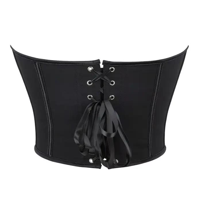 Corset court pour torse, entraîneur de taille, Bustier, débardeur court pour femmes, Lingerie respirante, rose, bleu, gris, café, rouge, noir
